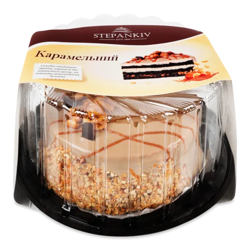 Торт Карамельний Вищого Ґатунку Картонна Упаковка 500г