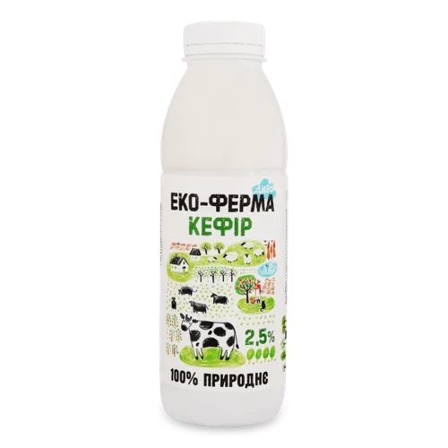 Кефір Пастеризований Еко-Ферма Диво, 2.5%