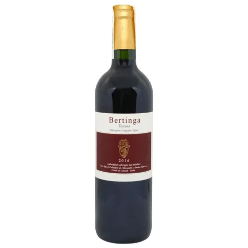 Вино Podere Il Palazzino Bertinga 2016 червоне сухе 14,5% 0,75л