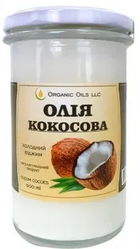 Масло Organic Oils Кокосове 500мл