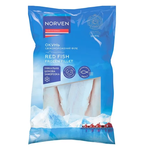 Філе окуня Norven заморожене ~800г