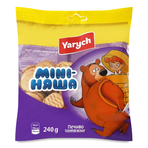Печиво Затяжне Вищого Ґатунку Mini-Няша, м/у 240г