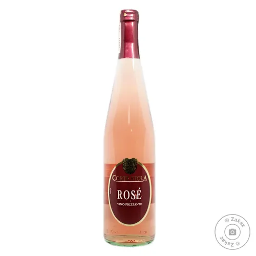 Вино ігристе Corte Viola Frizzante Rose рожеве сухе 10.5% 0.75л