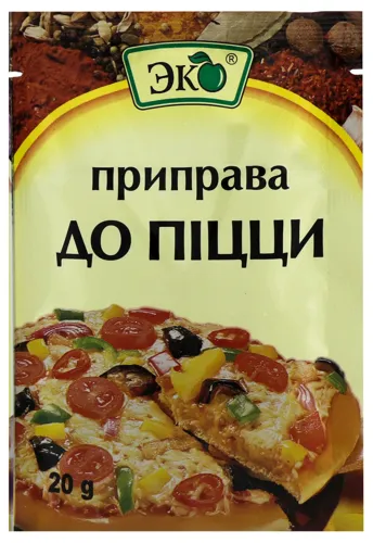 Приправа до піцци Еко м/у 20г