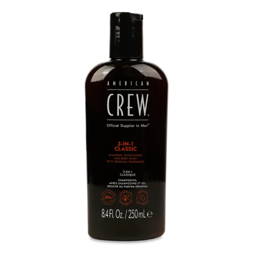 Засіб American Crew 3в1 Догляд За Волоссям Та Тіло, в/к, 250 мл