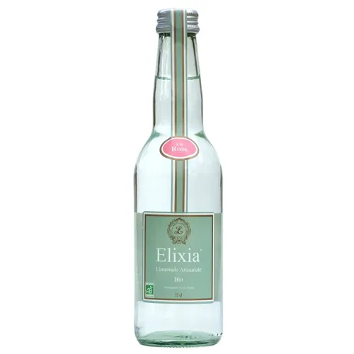 Напій газований Elixia Лимонад Троянда 0,75л