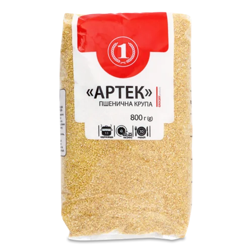 Крупа Пшенична Вищого Ґатунку Артек ТМ '1', 800г