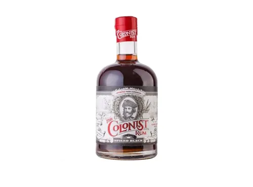 Алкогольний напій з ромом The Colonist Spiced Black 40% 0,7л