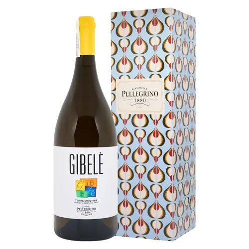 Вино Cantine Pellegrino Gibele біле напівсухе 12% 1,5л