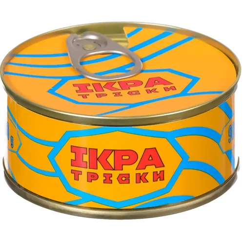 Ікра тріски пробійна солена 80г
