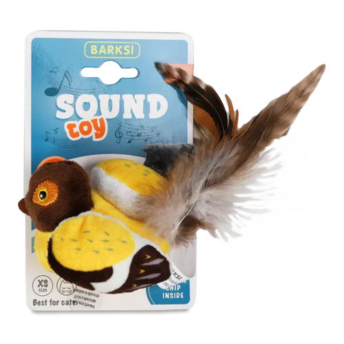 Іграшка Для Котів №G70042A1 Пташка Sound Toy Barksi 1шт