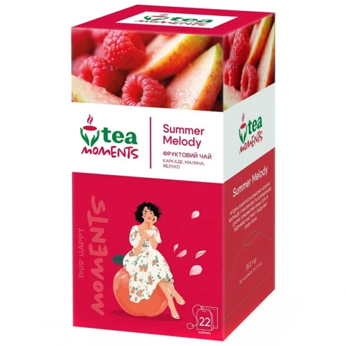 Чай фруктовий Tea Moments Summer Melody 1,6г*22шт