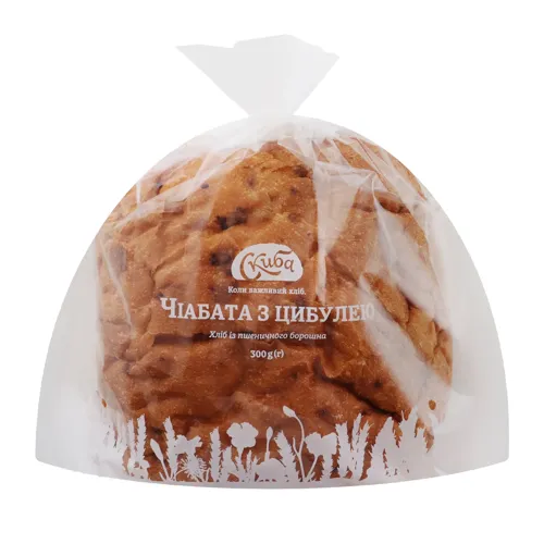Хліб Чіабата з цибулею Скиба м/у 300г