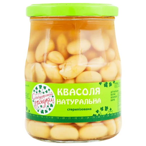Квасоля С бабушкиной грядки натуральна 500г
