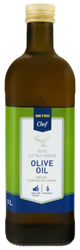 Олія оливкова Extra Virgin Metro Chef с/пл 1л