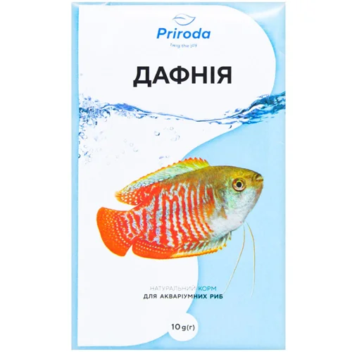 Корм для риб Природа Дафнія 10г