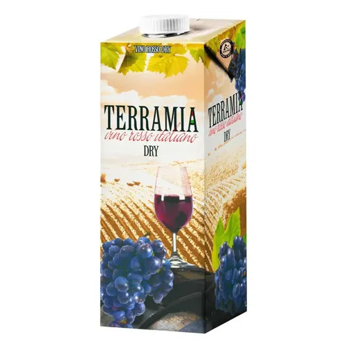 Вино Terramia сухе червоне 11% 1л