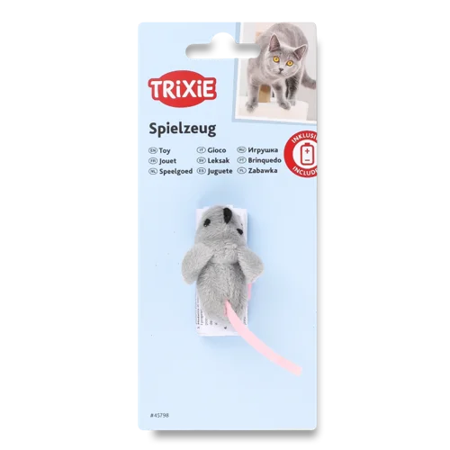 Іграшка для котів 5.5см №45798 Миша заводна, Trixie, 1шт