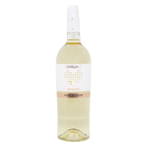 Вино ігристе Vigneti del Vulture Moscato біле напівсолодке 10% 0,75л