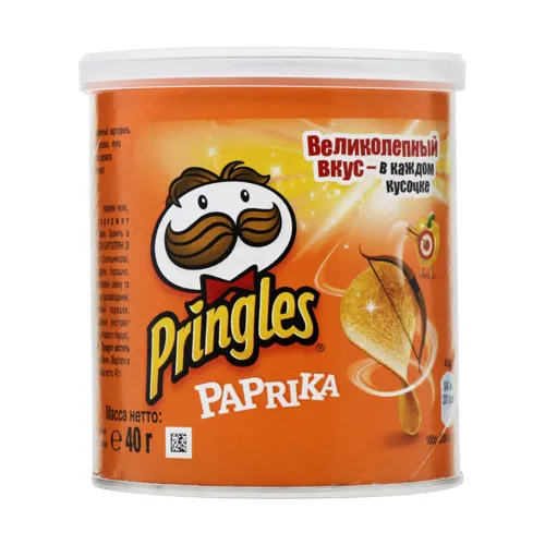 Чіпси картопляні зі смаком паприки Pringles к/у 40г