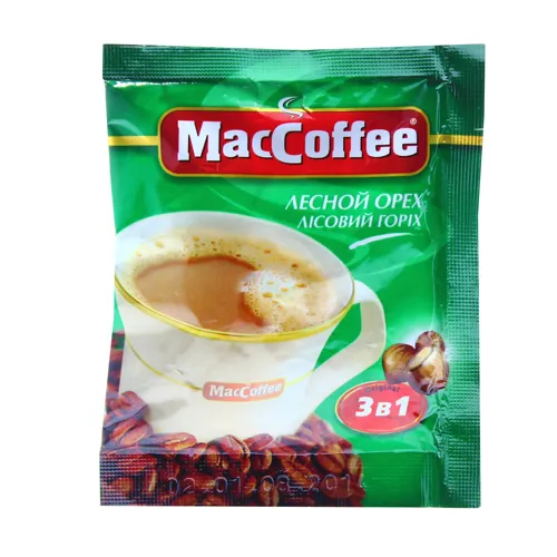Напій кавовий розчинний 3в1 Лісовий горіх MacCoffee м/у 18г