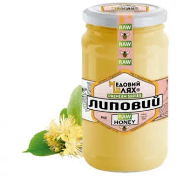 Мед липовий Медовий Шлях 400г