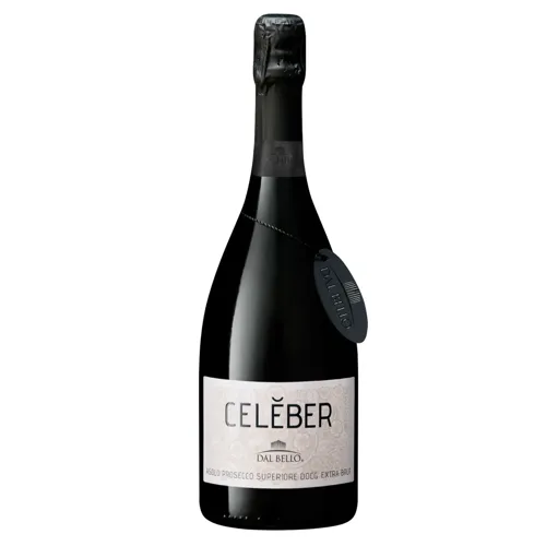 Вино ігристе Dal Bello Celeber Asolo Prosecco Superiore біле брют 11,5% 0,75л