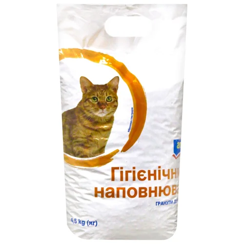 Наповнювач гігієнічний Aro для котів деревний 4,5кг