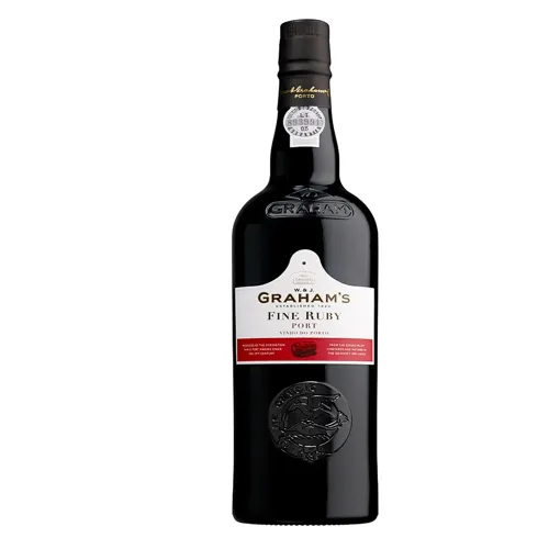 Вино портвейн Graham's Fine Ruby червоне 19%, 0,75л