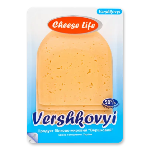 Білково-Жировий Продукт Вершковий 50% Cheese Life, Лоток, 0.15 кг