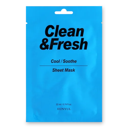 Маска Для Обличчя Cool/Soothe Clean&Fresh Eunyul 22мл