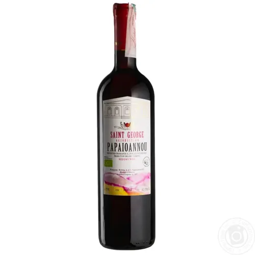 Вино Agiorgitiko Estate Papaioannou червоне сухе 13.5% 0,75л