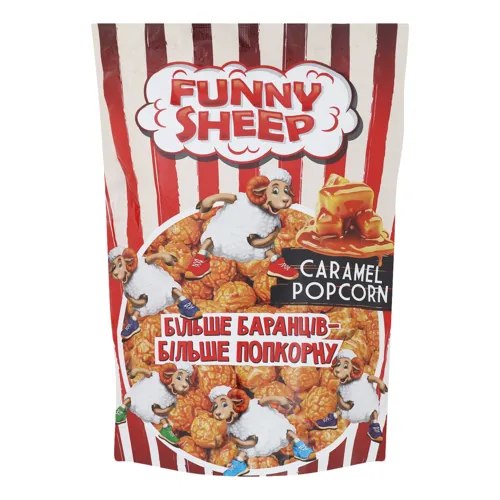 Попкорн Caramel popcon Funny Sheep м/у 110г