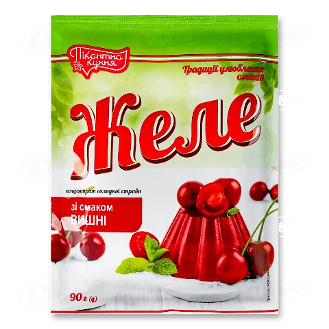 Желе Пікантна кухня вишня, 90г