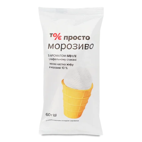 Морозиво Аромат Ванілі В/ґ, 60г