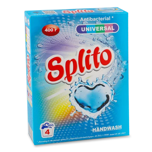 Пральний Порошок для Білих і Кольорових Речей Universal Splito 400г