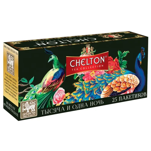 Чай чорний Chelton 1001 ніч 1,5г*25шт