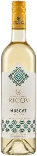 Вино біле сухе Cricova Muscat Національне 0.75л
