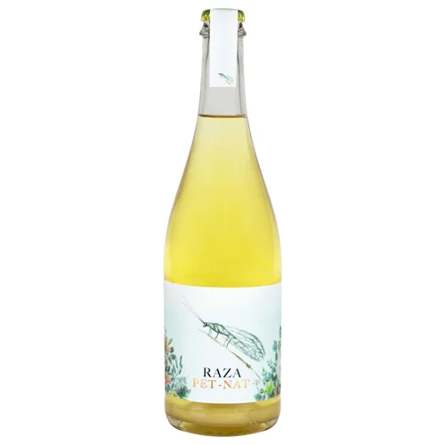 Вино ігристе Quinta da Raza Pet-Nat біле брют натюр 0,75л 12%