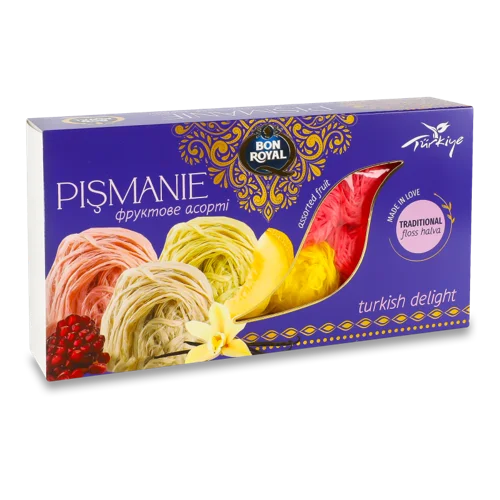 Фруктове Асорті Пішманіє Bon Royal, Вищого Ґатунку, Картонна Упаковка, 210г