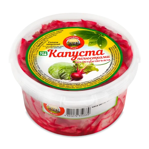 Салат Закусочний Капуста Пелюстками По-Корейськи, н/к, 500г