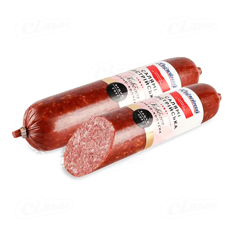 Ковбаса Ювілейний Салямі Австрійська варено-копчена вищого ґатунку, 330г