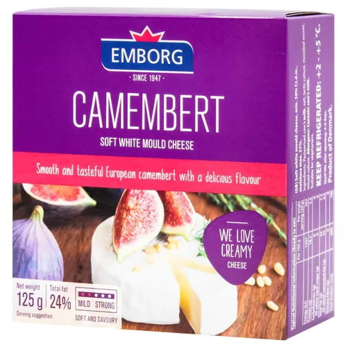 Сир Emborg Camembert 50% 125г