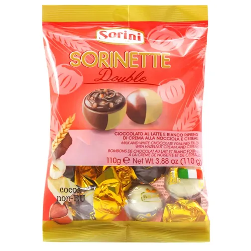 Цукерки Sorini Sorinette Double 110г