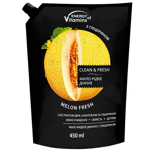 Мило рідке Energy of Vitamins Диня 450мл