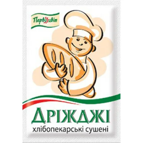 Дріжджі Первоцвіт сухі хлібопекарські 10г