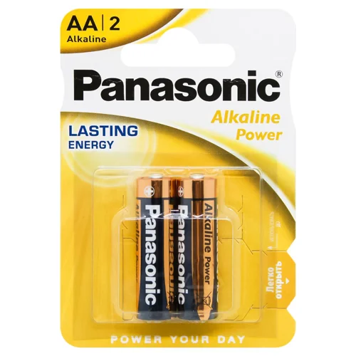 Батарейки Panasonic LR6 Alkaline Power AA 2шт