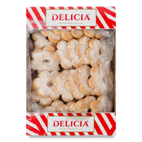 Печиво Здобне З Цукровою Пудрою Вищого Ґатунку, к/у 250г