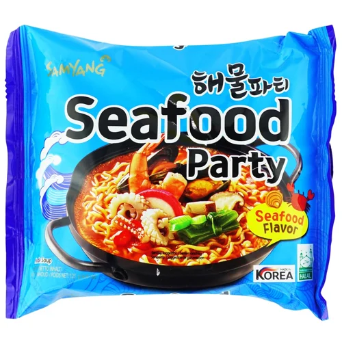 Локшина Samyang Рамен зі смаком морепродуктів 120г