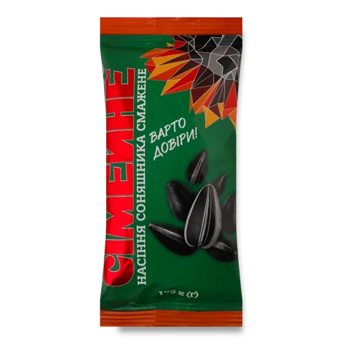 Насіння Соняшника Смажене В/ґ, Сімейне, 175г